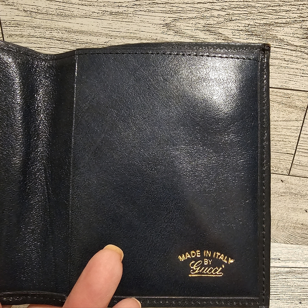 Gucci bi fold wallet rare EUC - Picture 7 of 10